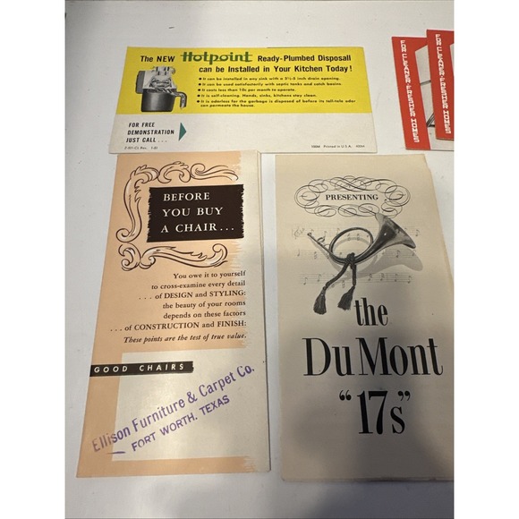 The Fair‎ Fort Worth Vintage Advertising - Picture 2 of 12